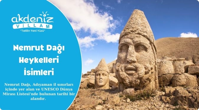 Nemrut Dağı Heykelleri İsimleri