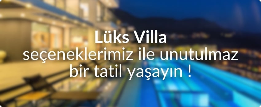 Lüks Villalar - Akdenizvillam